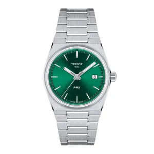 Tissot PRX (35mm) Stainless Steel Green Dial Watch
