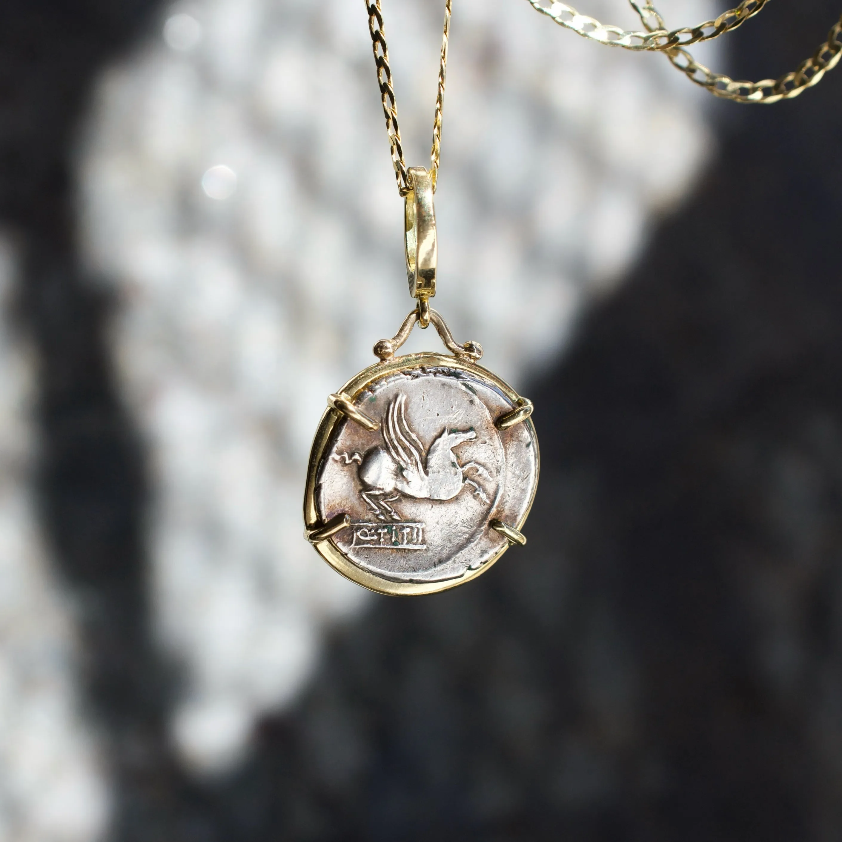 Titus Pegasus Ancient Coin