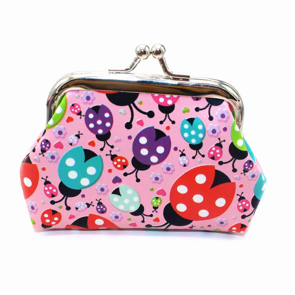 Trendy Ladybird Cartoon Cute Mini Gift Coin Purses