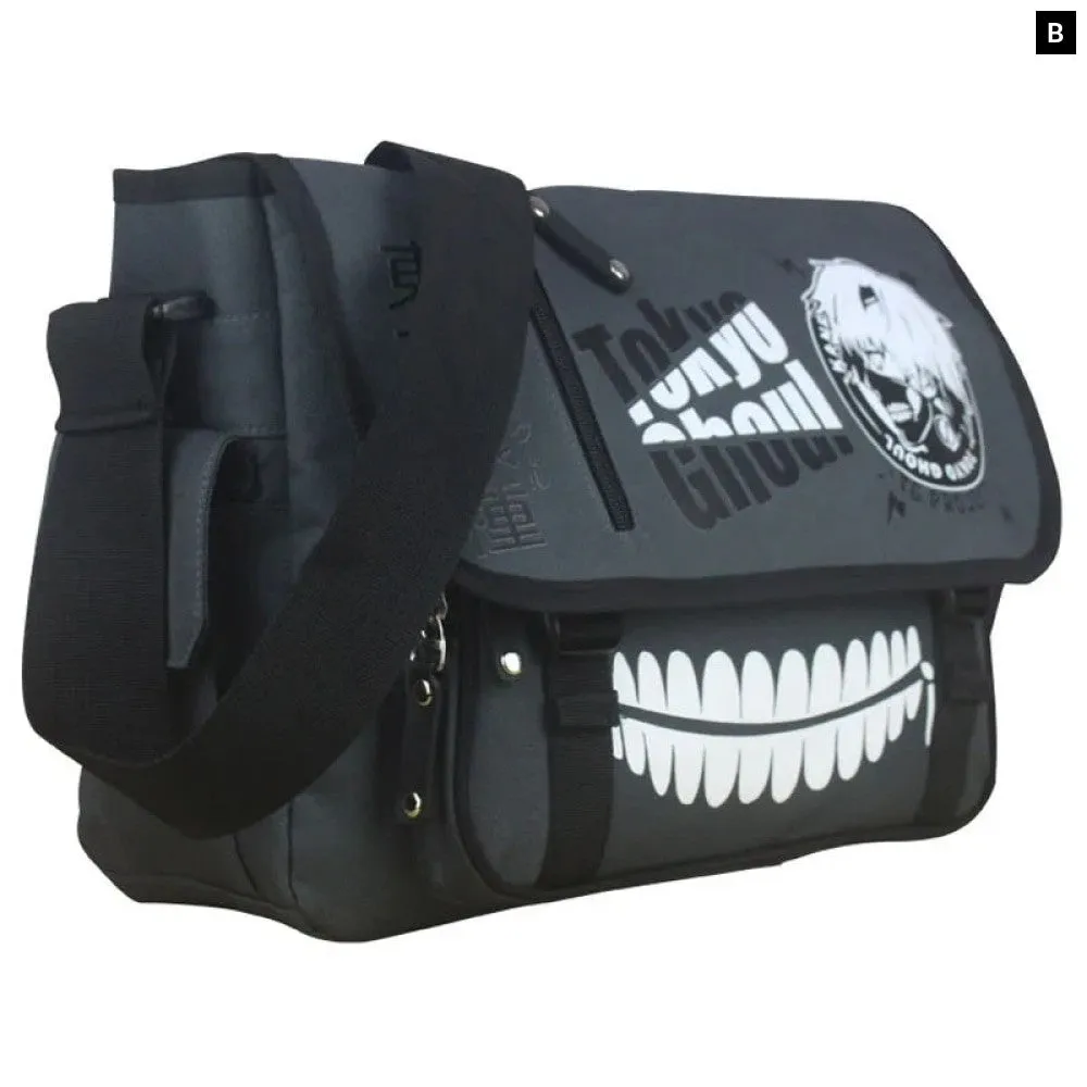 Unisex Japanese Anime Overwatch Cosplay Messenger Canvas School Bag