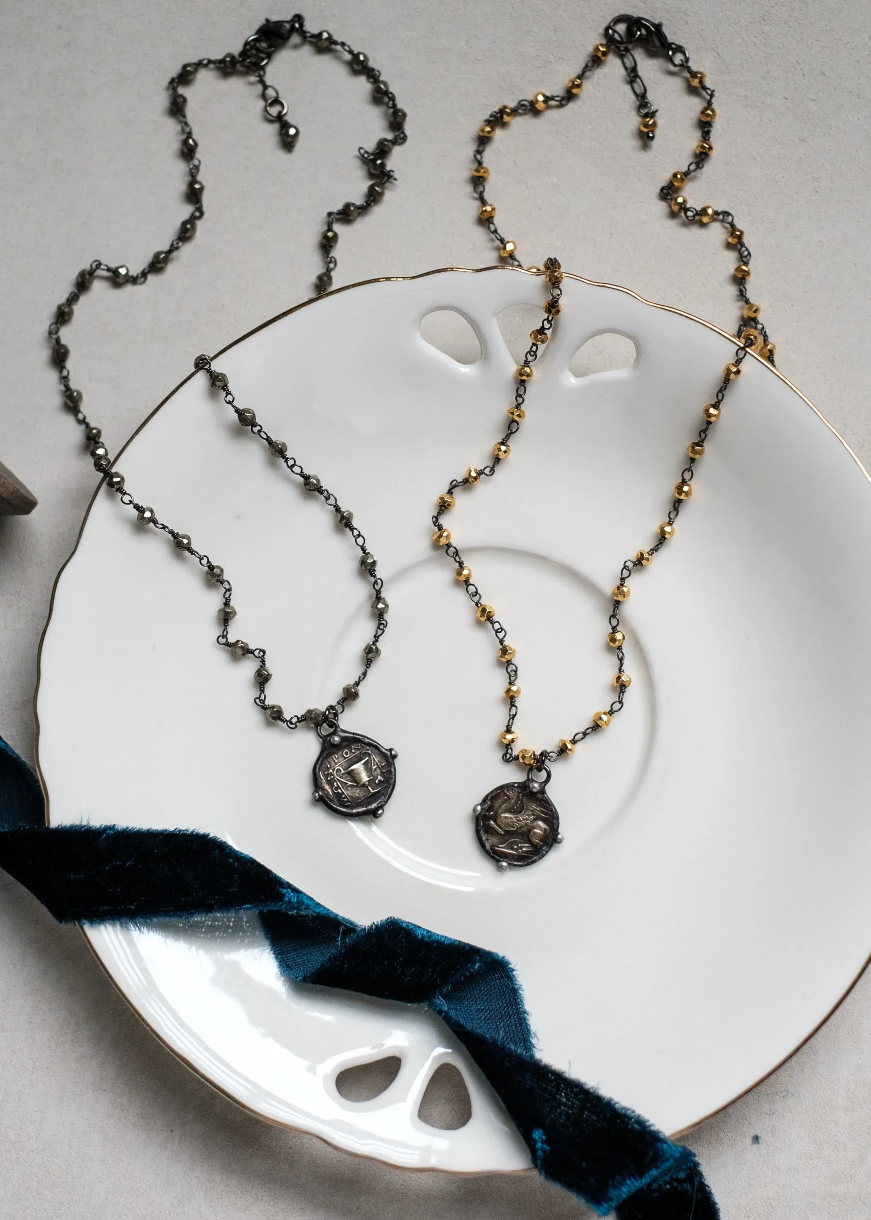 Urn of Pegasus Necklace
