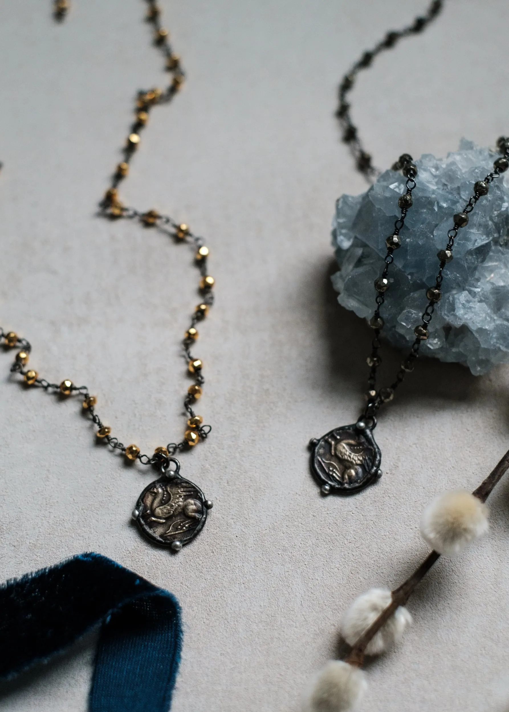 Urn of Pegasus Necklace