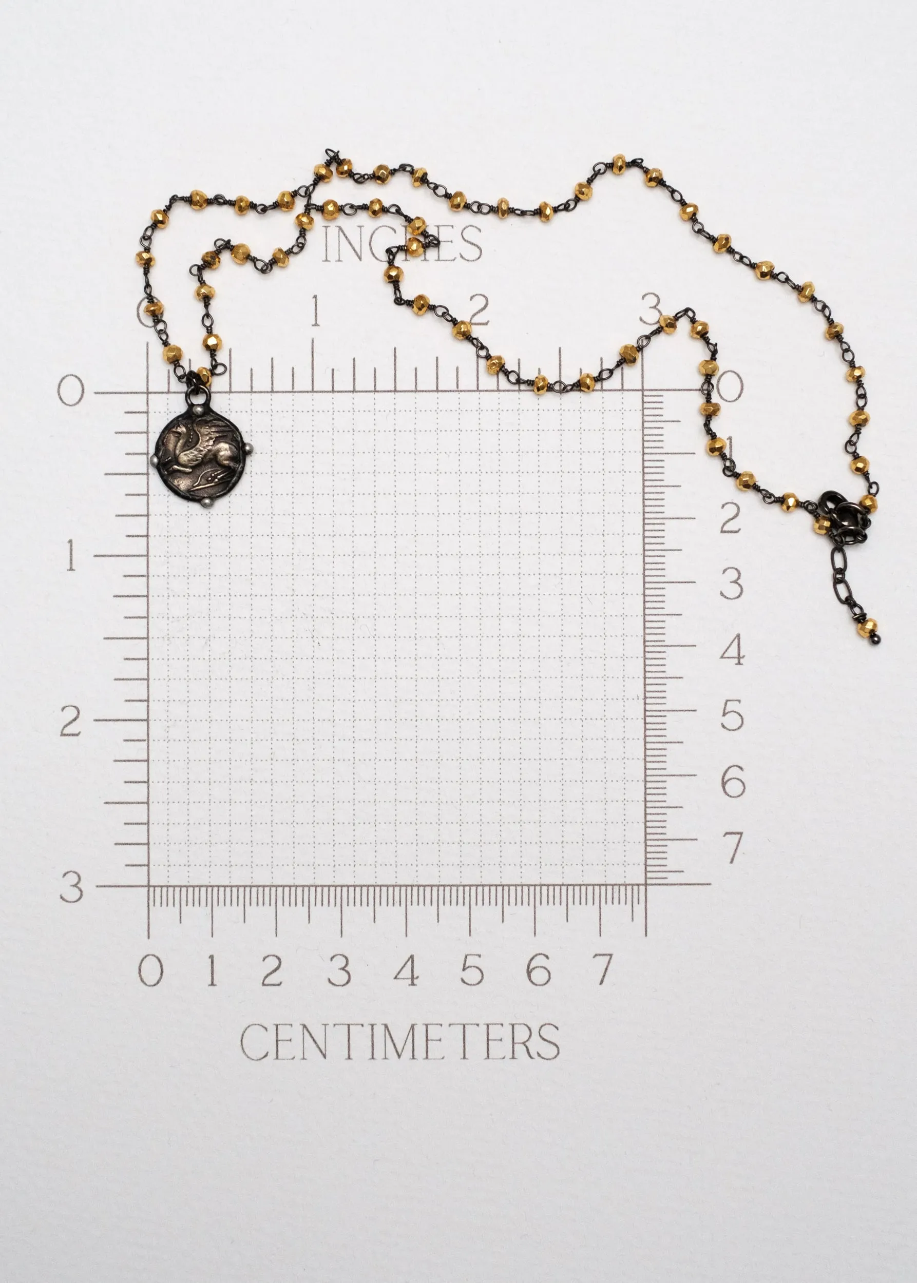 Urn of Pegasus Necklace