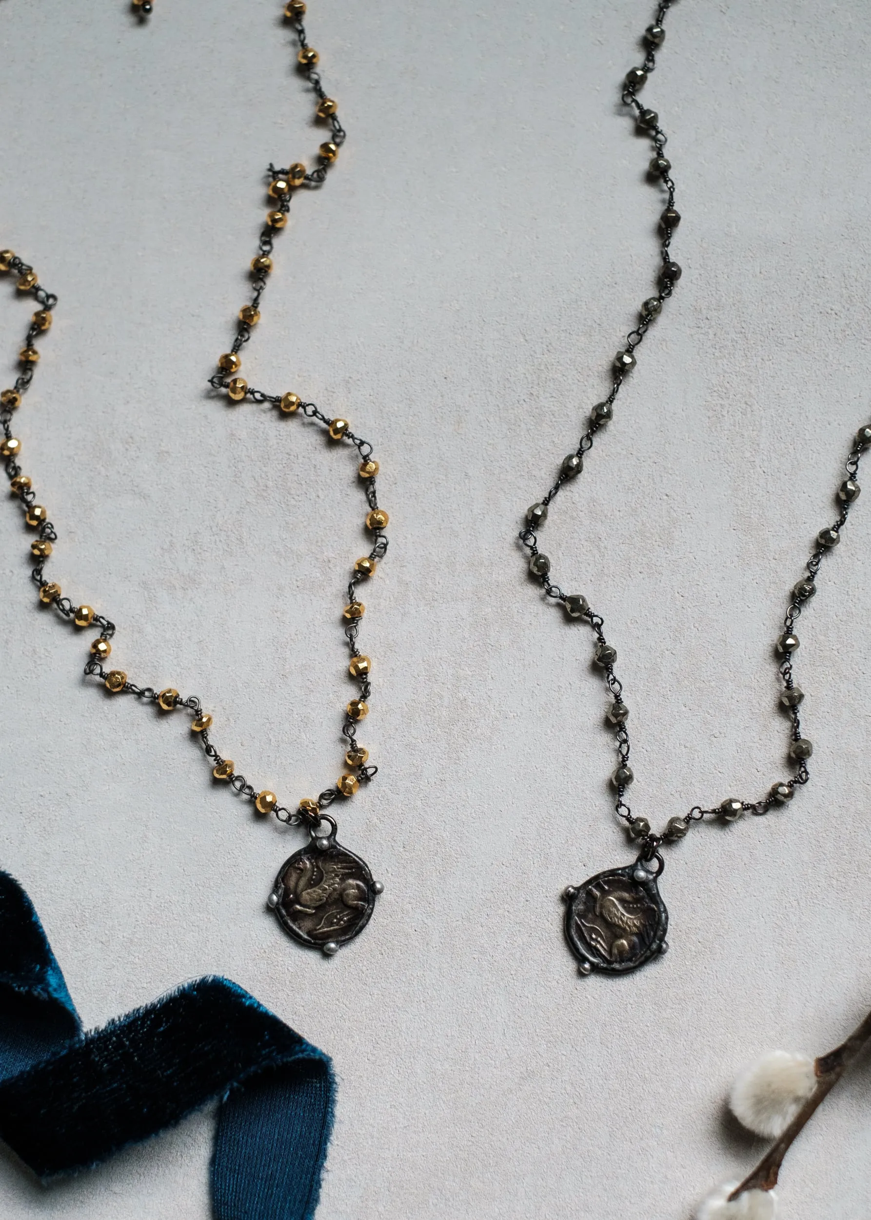 Urn of Pegasus Necklace