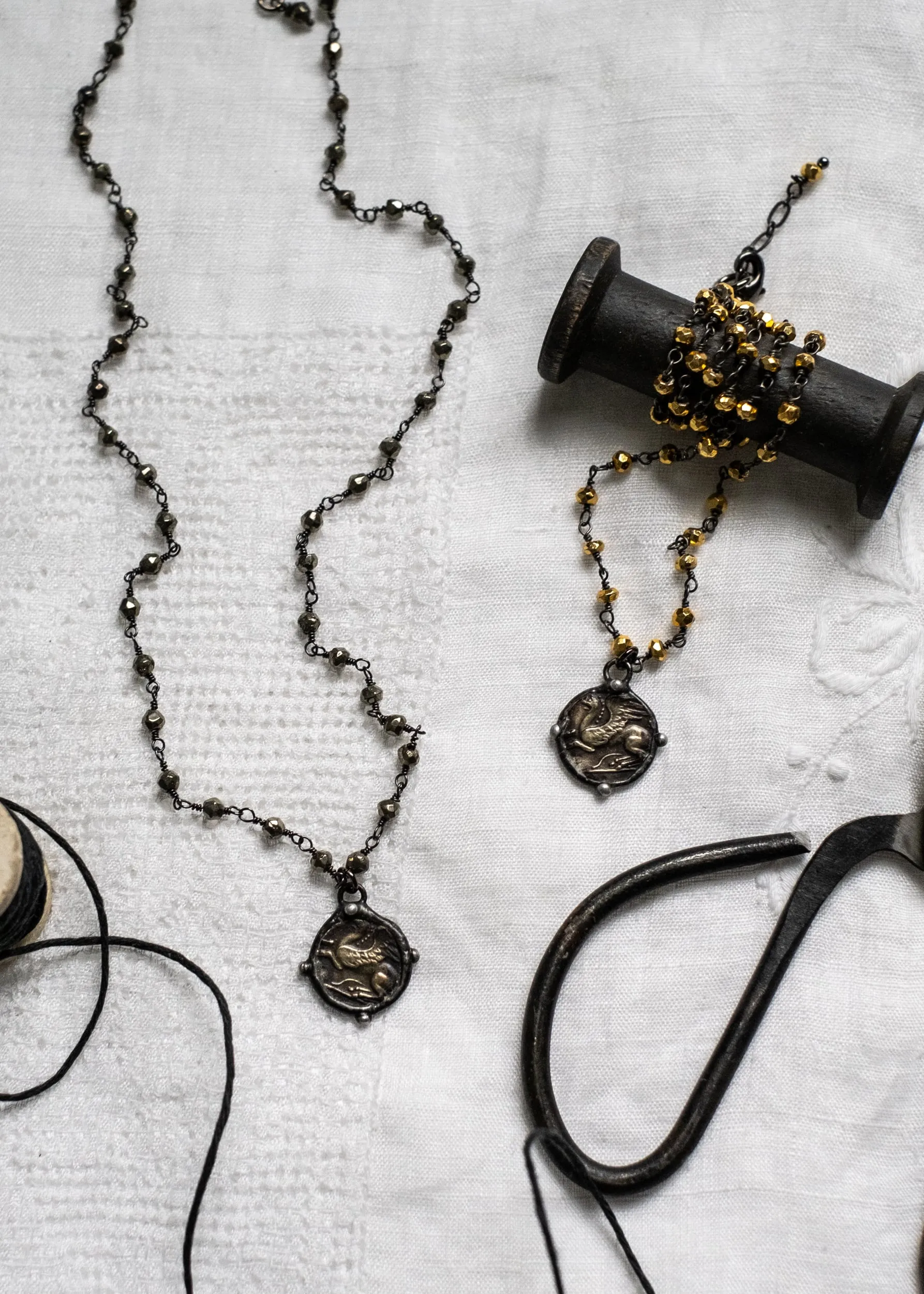 Urn of Pegasus Necklace
