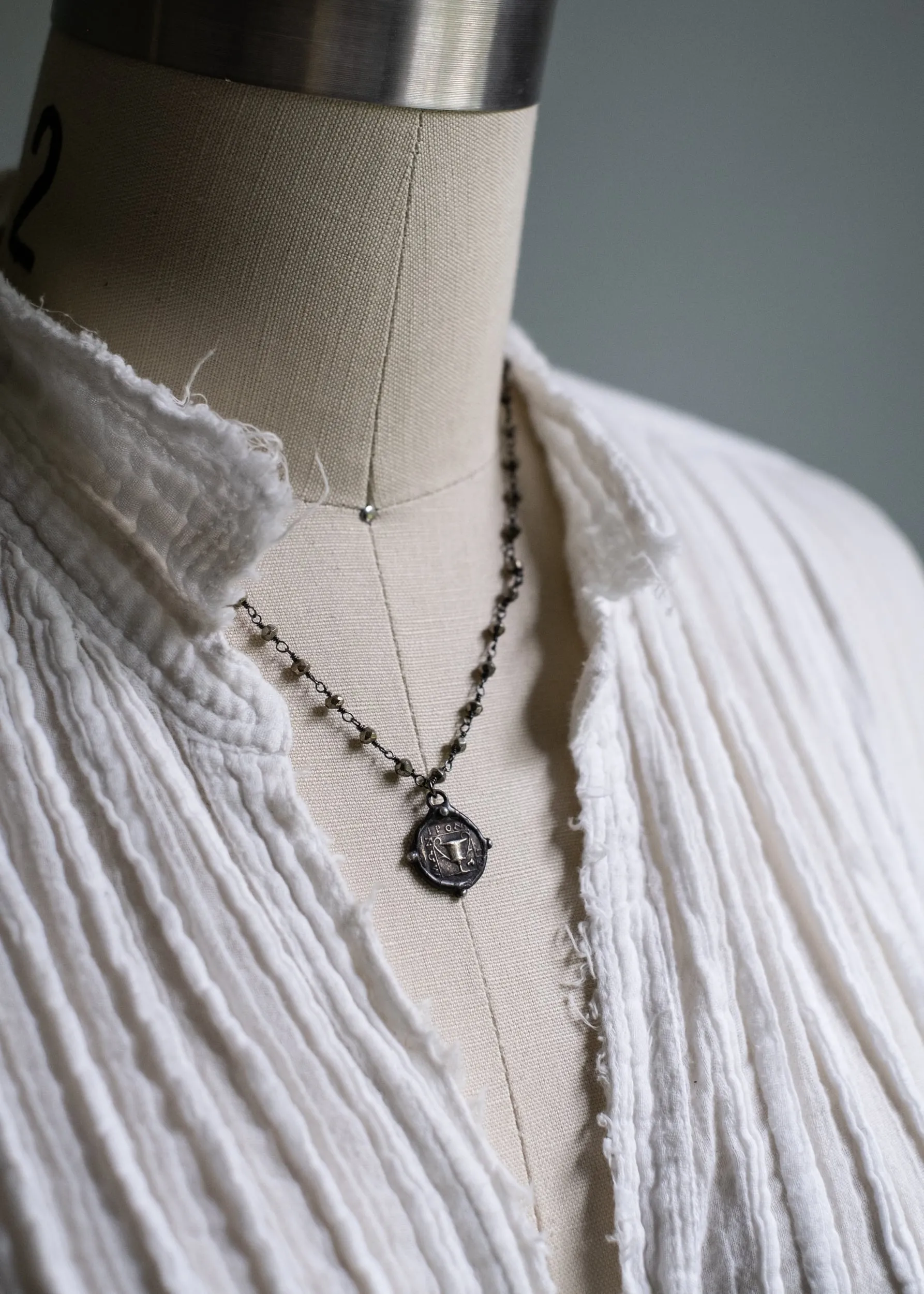Urn of Pegasus Necklace