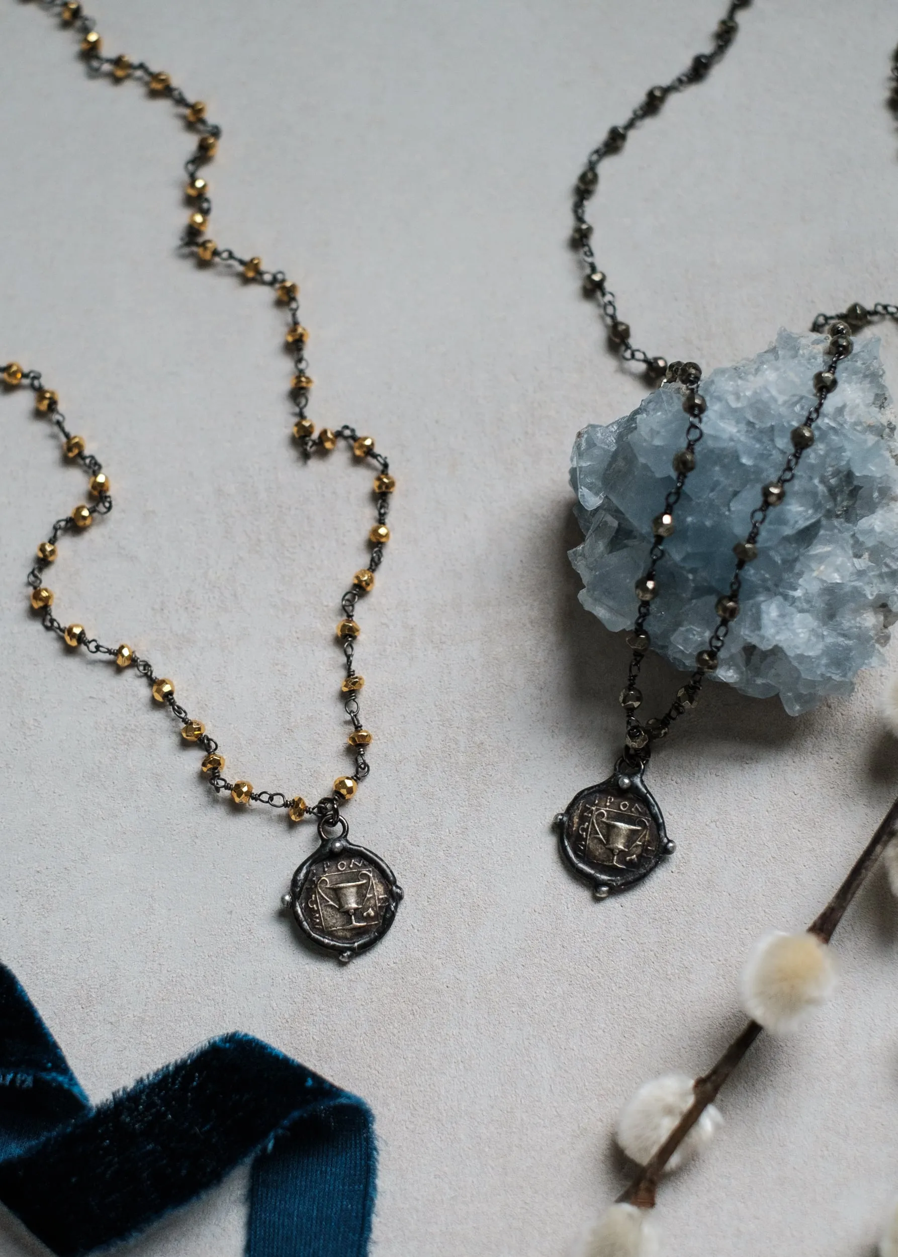 Urn of Pegasus Necklace
