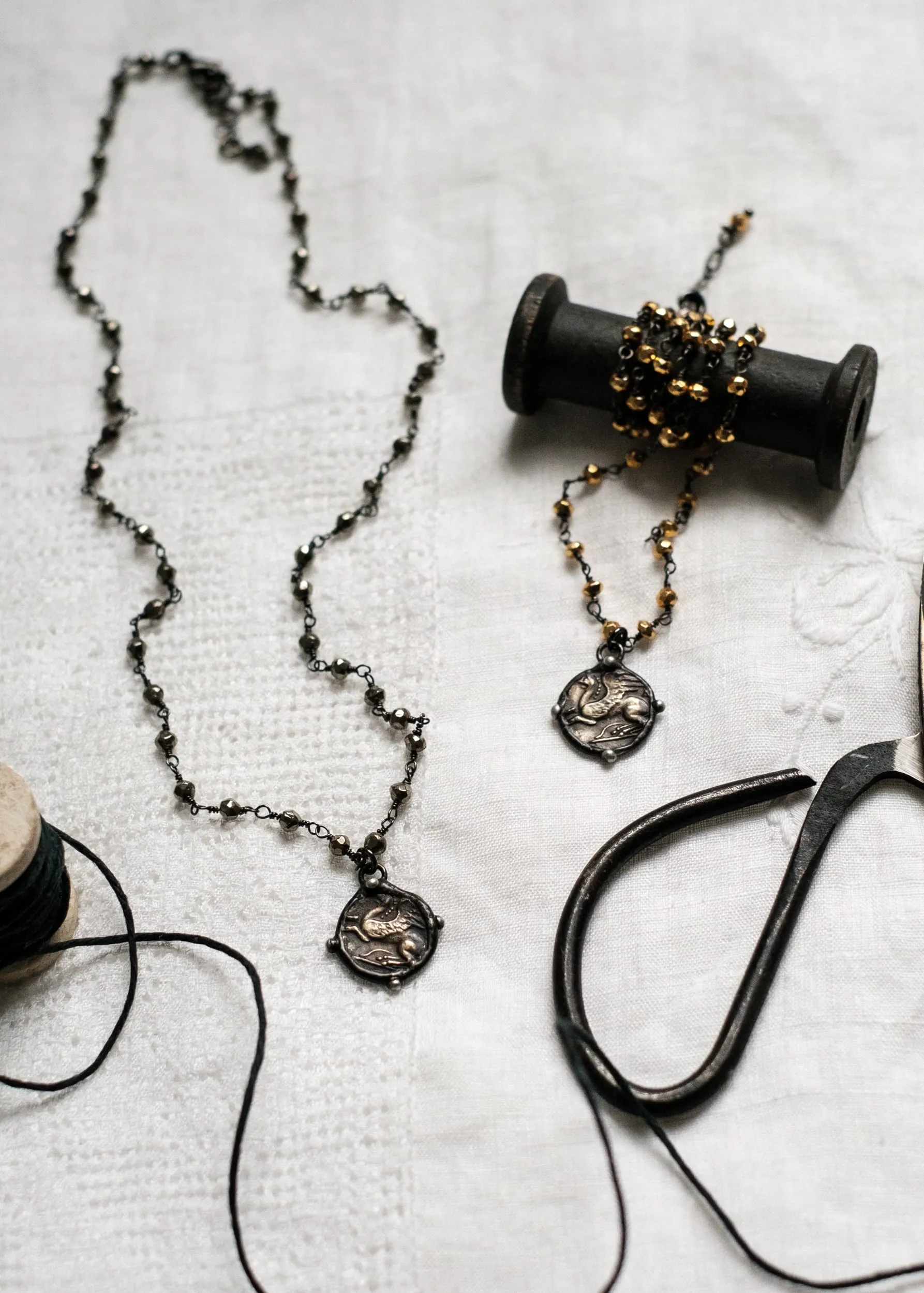Urn of Pegasus Necklace