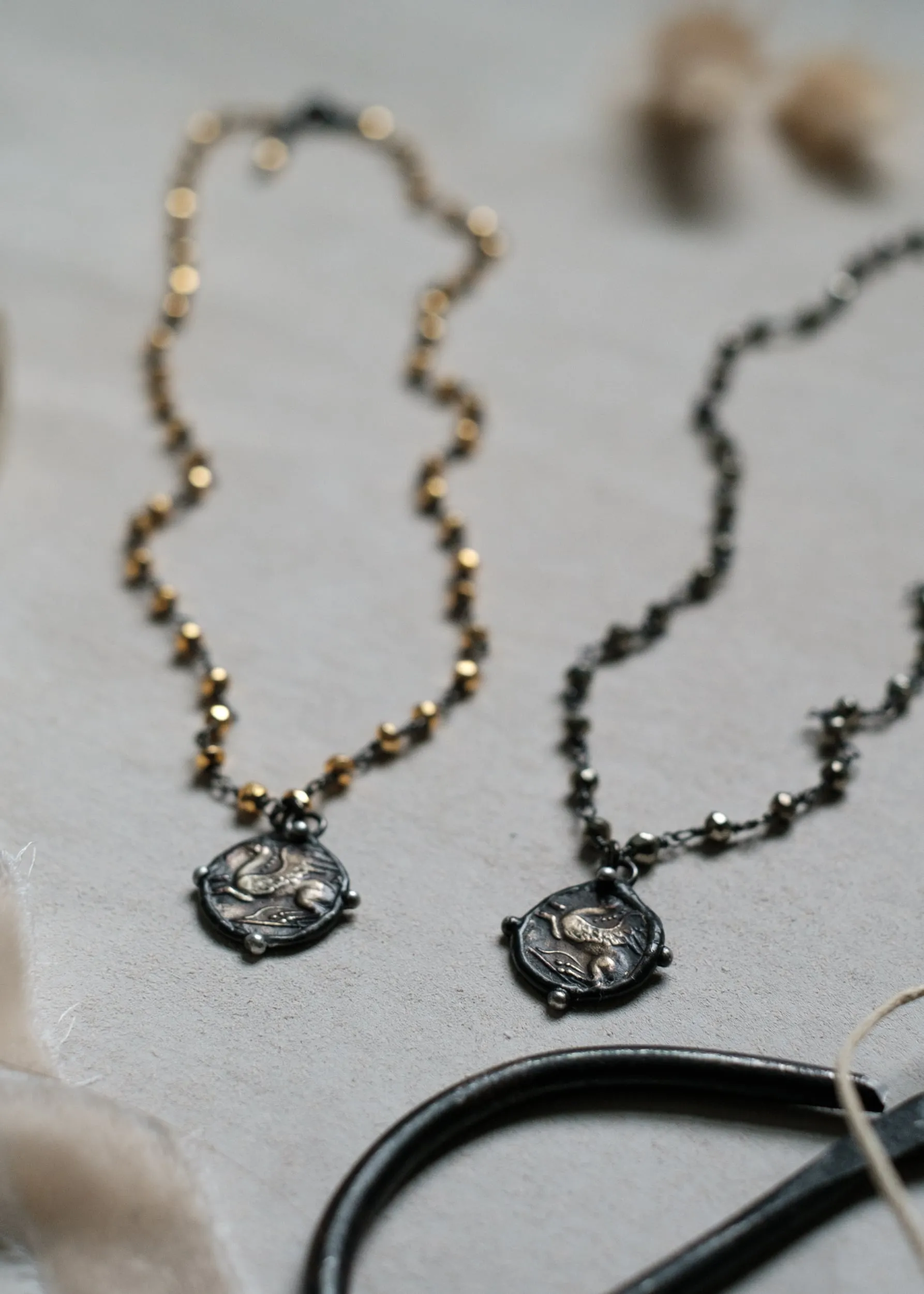 Urn of Pegasus Necklace