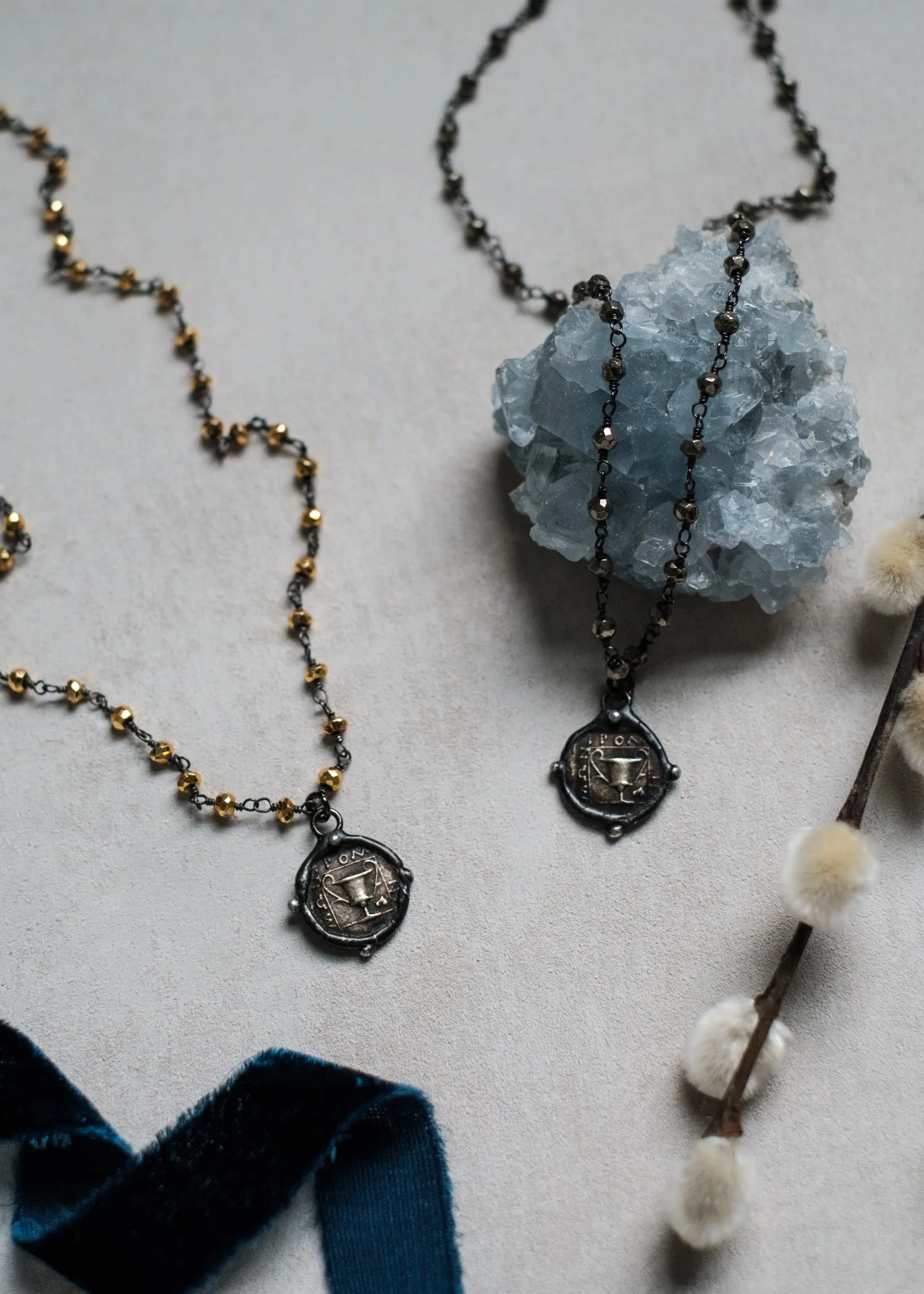 Urn of Pegasus Necklace
