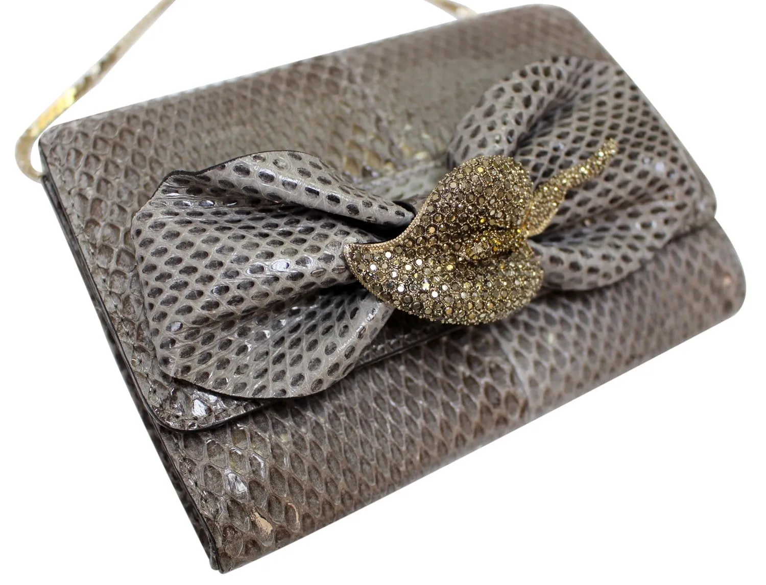 Valentino Garavani Flower Brooch Crossbody Bag - 25% OFF