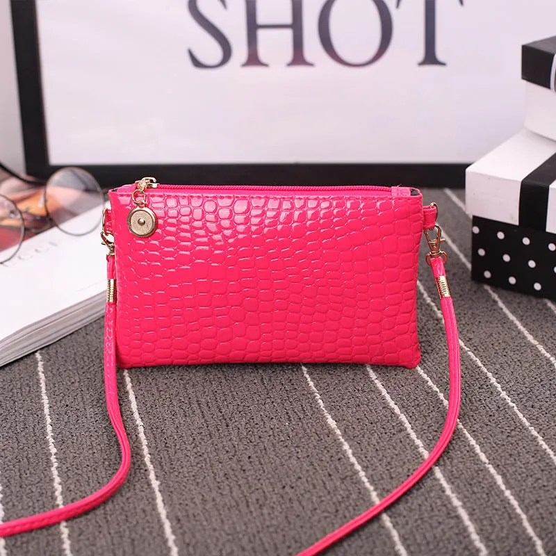Versatile Women's Innovative Creative Crocodile Pattern Crossbody Bags