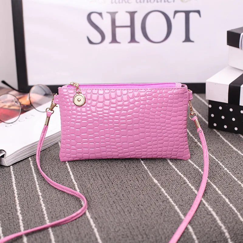 Versatile Women's Innovative Creative Crocodile Pattern Crossbody Bags