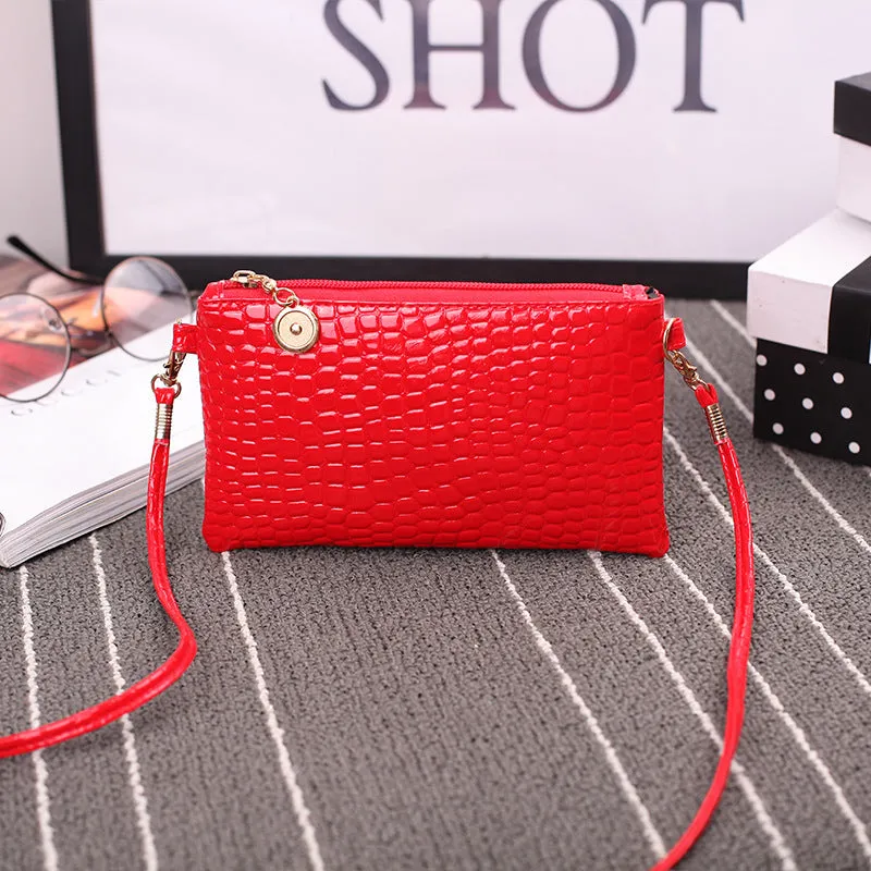 Versatile Women's Innovative Creative Crocodile Pattern Crossbody Bags