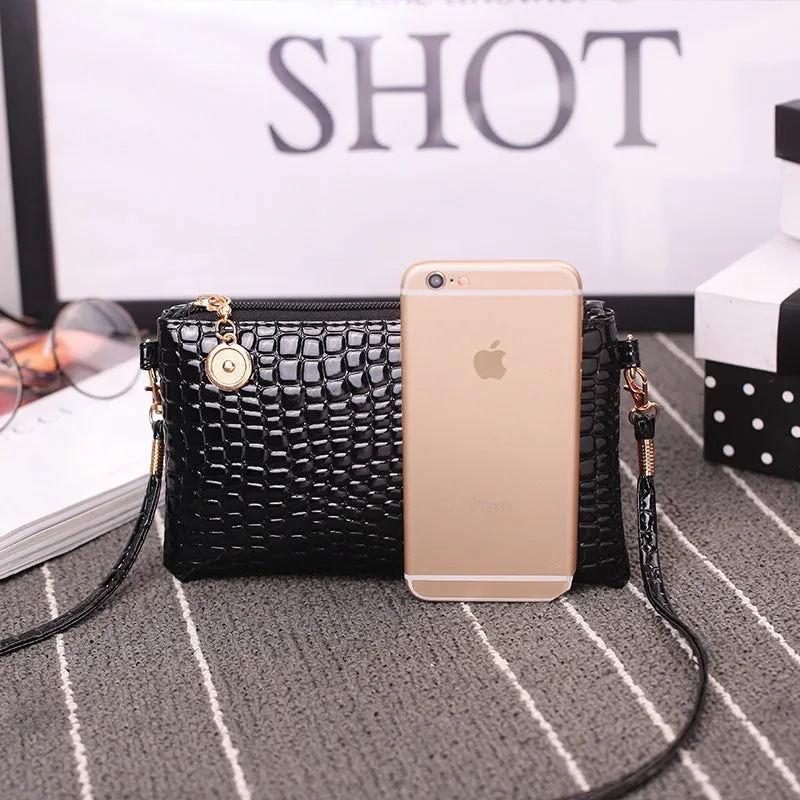 Versatile Women's Innovative Creative Crocodile Pattern Crossbody Bags