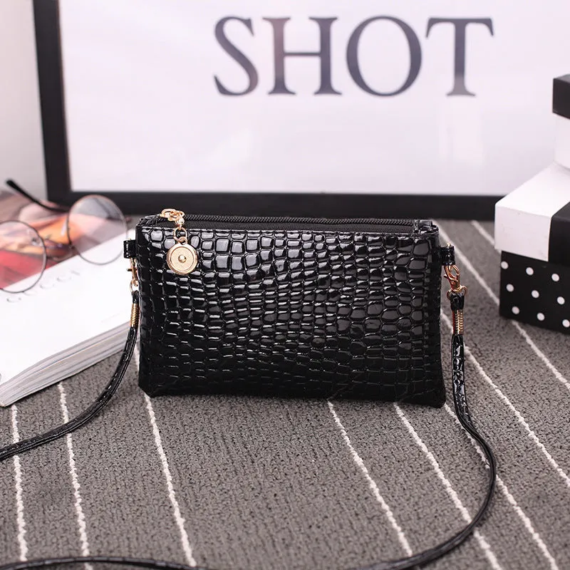 Versatile Women's Innovative Creative Crocodile Pattern Crossbody Bags