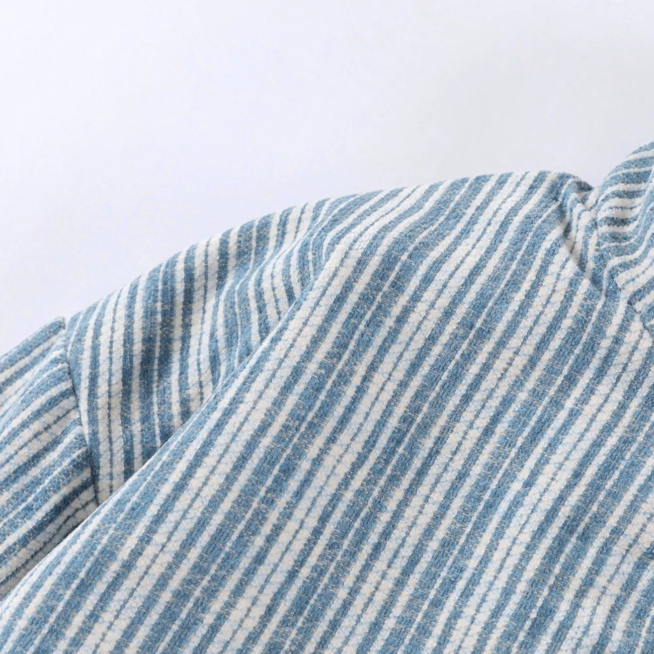 Vertical Stripes Winter Coats
