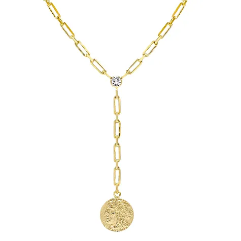 Vintage Coin Lariat