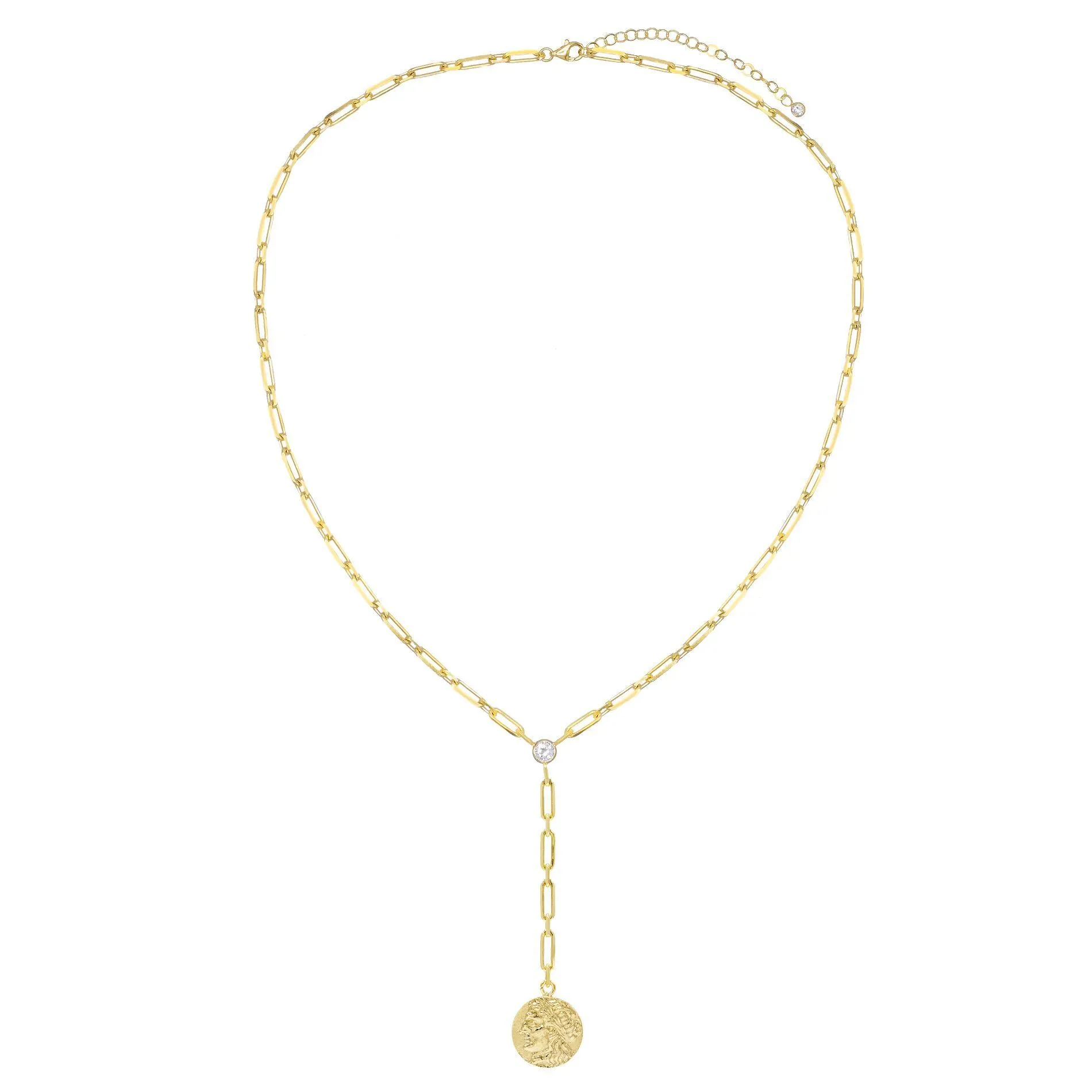 Vintage Coin Lariat