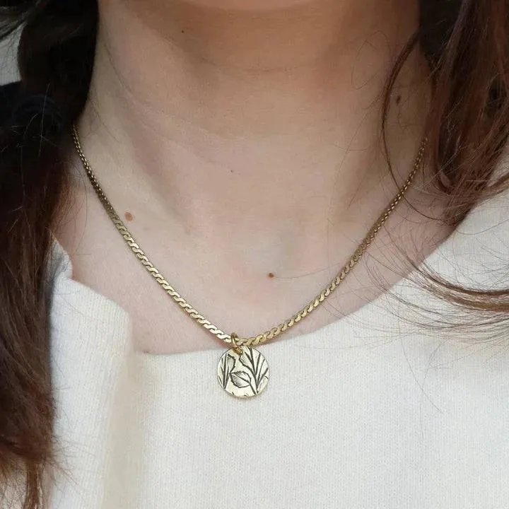 Vintage Coin Necklace