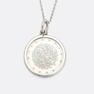 Vintage Millennium Y2K Commemorative Coin Pendant