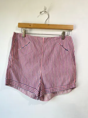 Vintage Red White & Blue Mini Shorts