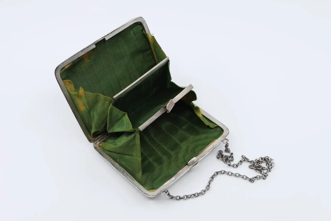 Vintage Sterling Silver Cigarette Case 925 Silver