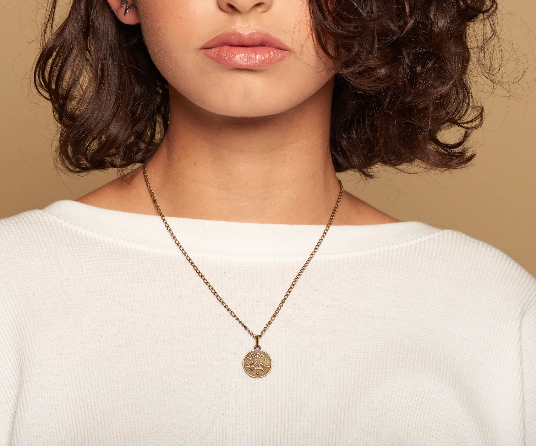 Virgo vintage necklace