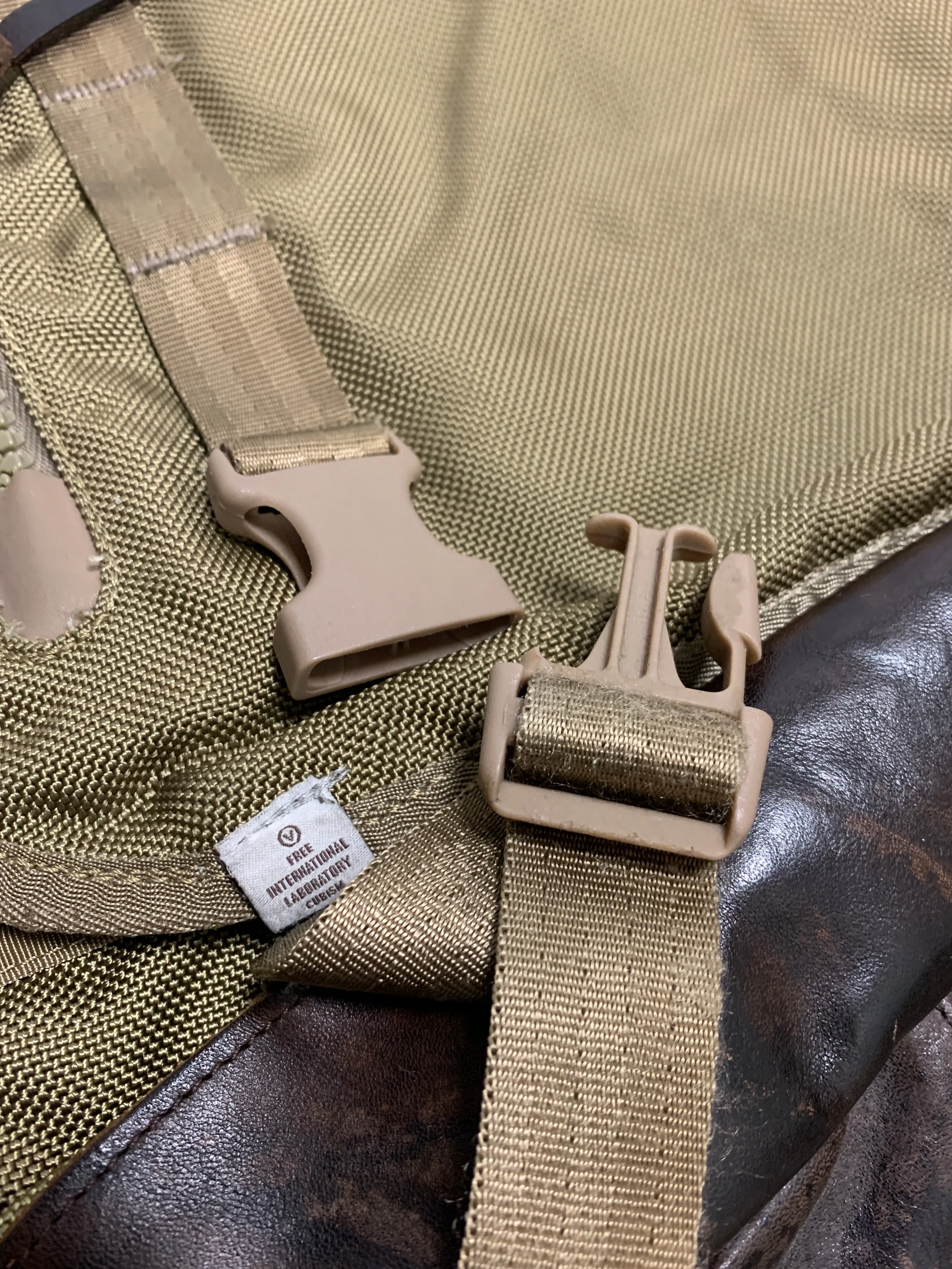 Visvim 18L E-Cat Cordura Ballistic Nylon Messenger Bag
