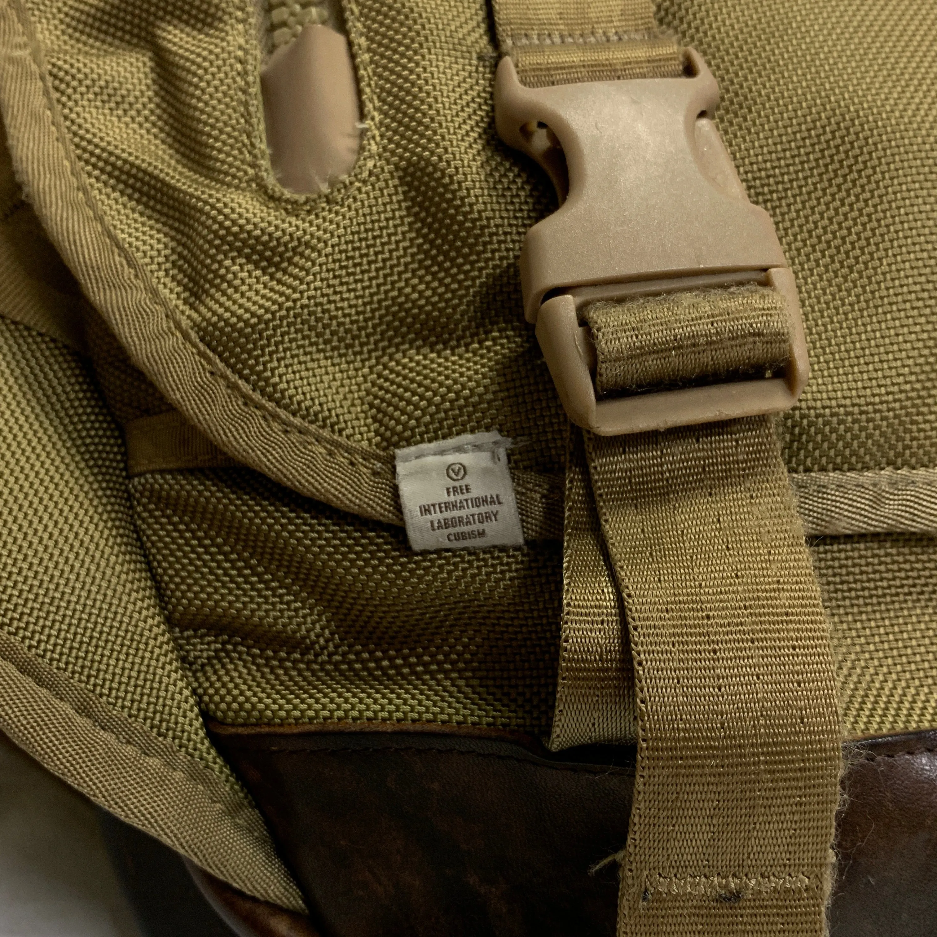 Visvim 18L E-Cat Cordura Ballistic Nylon Messenger Bag
