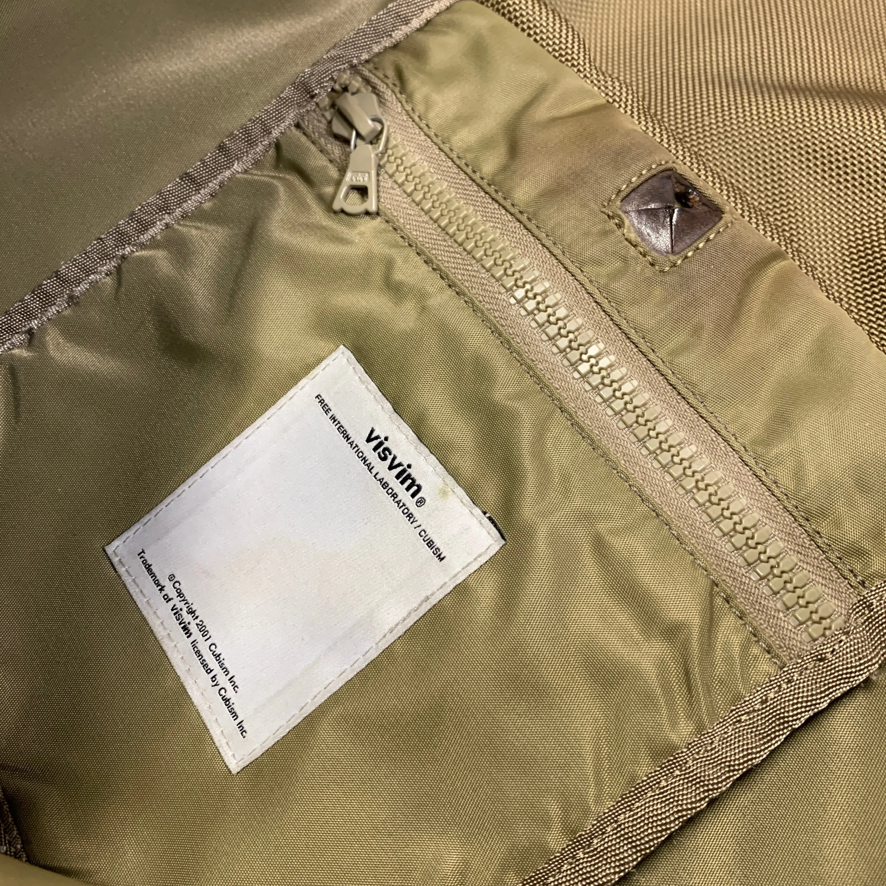 Visvim 18L E-Cat Cordura Ballistic Nylon Messenger Bag