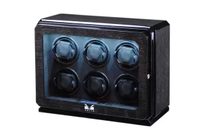 Volta Automatic 6 Watch Winder (Black Oak)