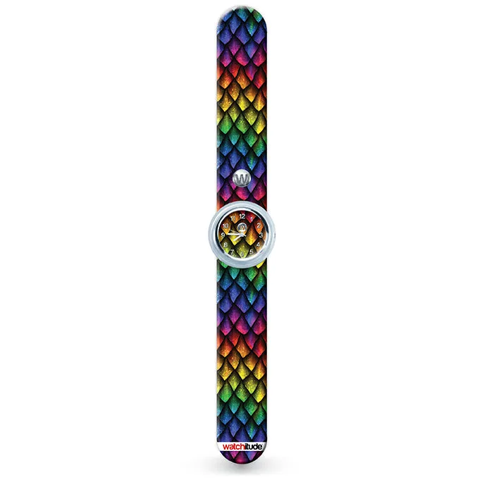 Watchitude Rainbow Scales Slap Watch