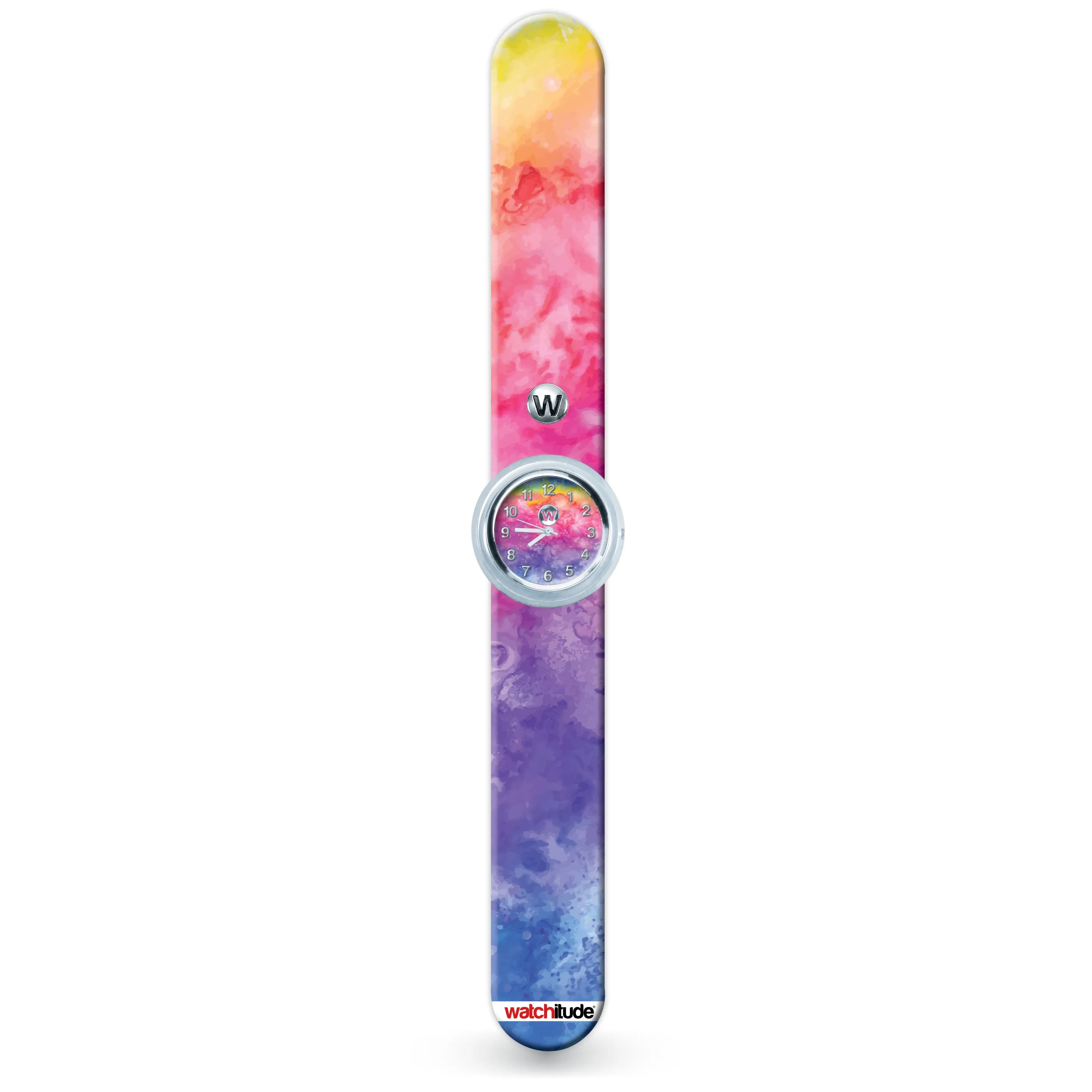 Watchitude Rainbow Tie Dye Slap Watch