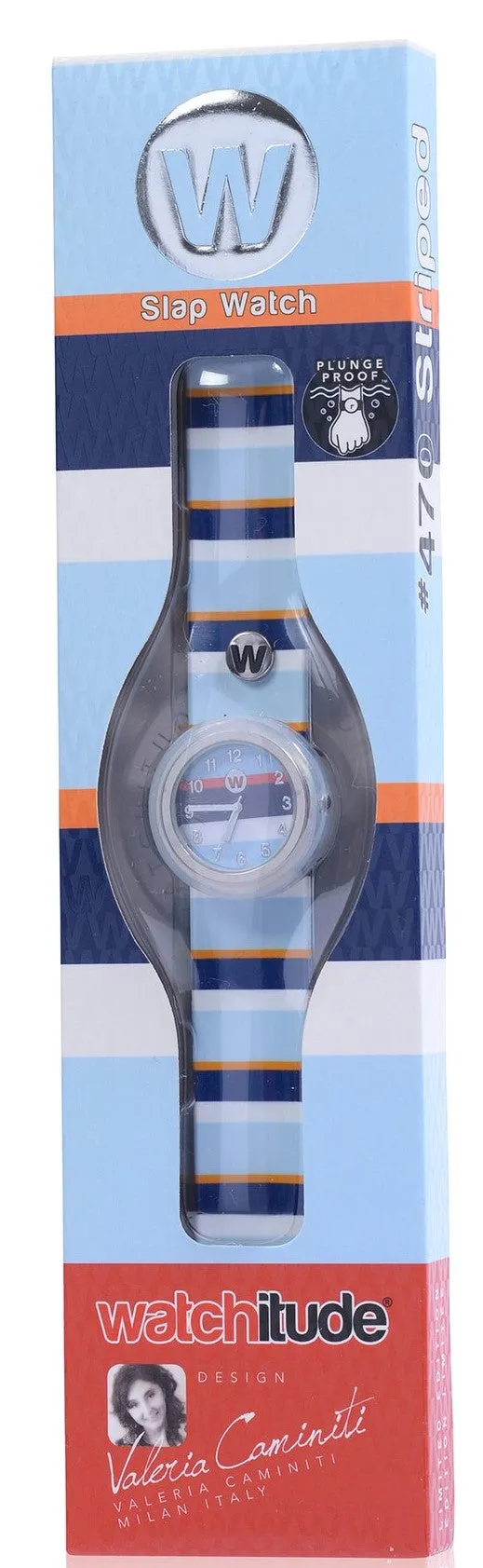 Watchitude Striped Slap Watch