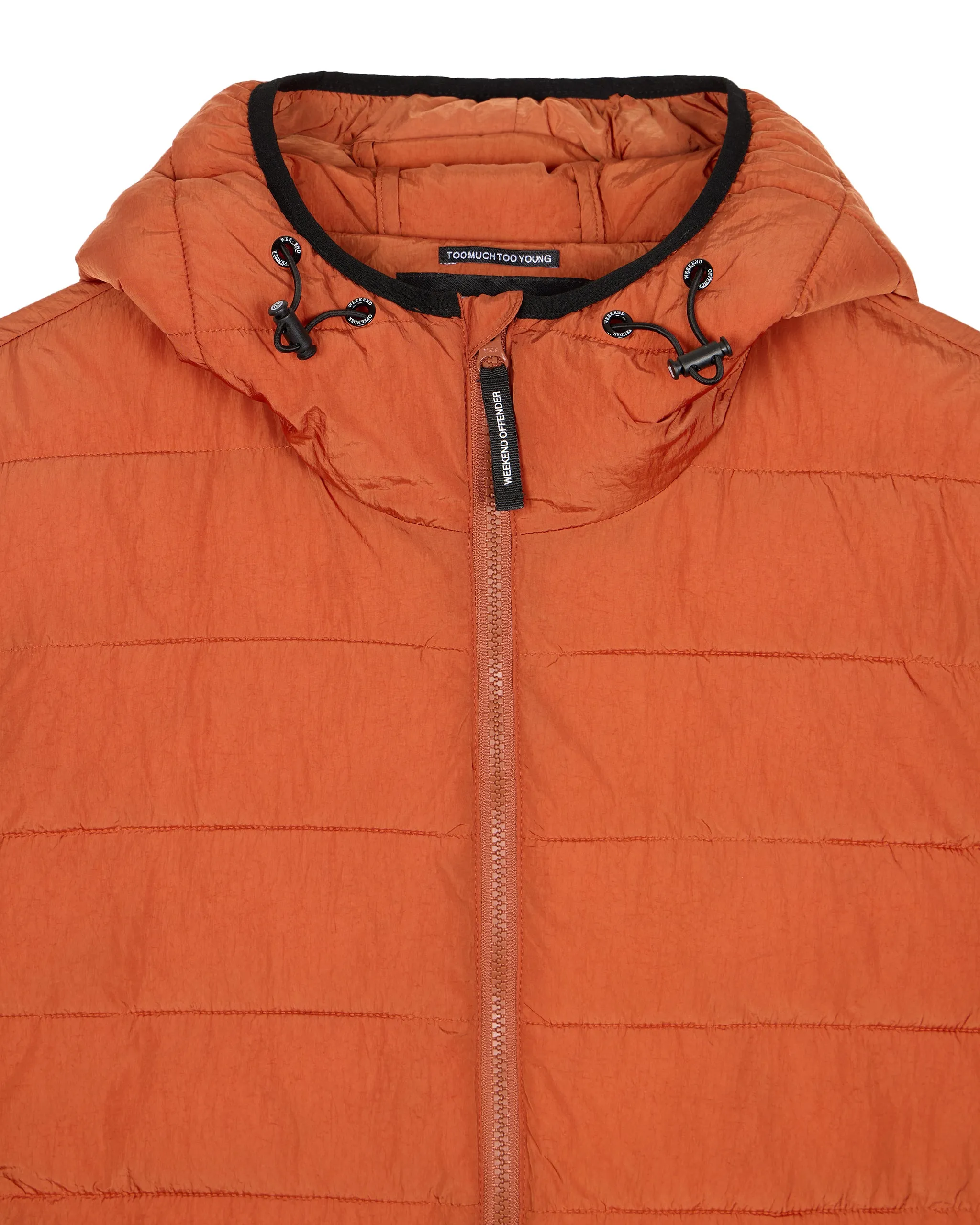 Weekend Offender La Guardia Puffer Jacket Copper