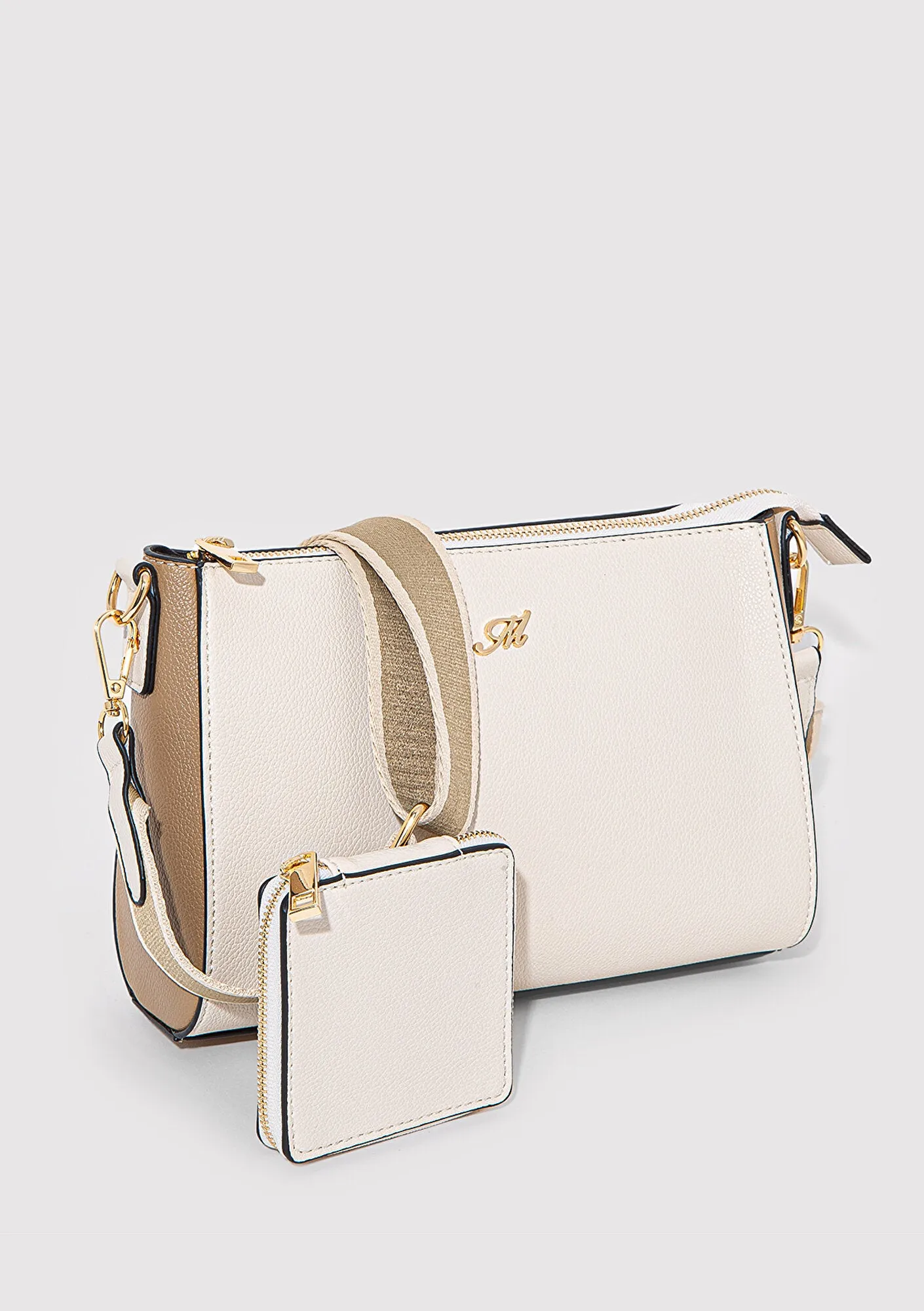 White Messenger Bag