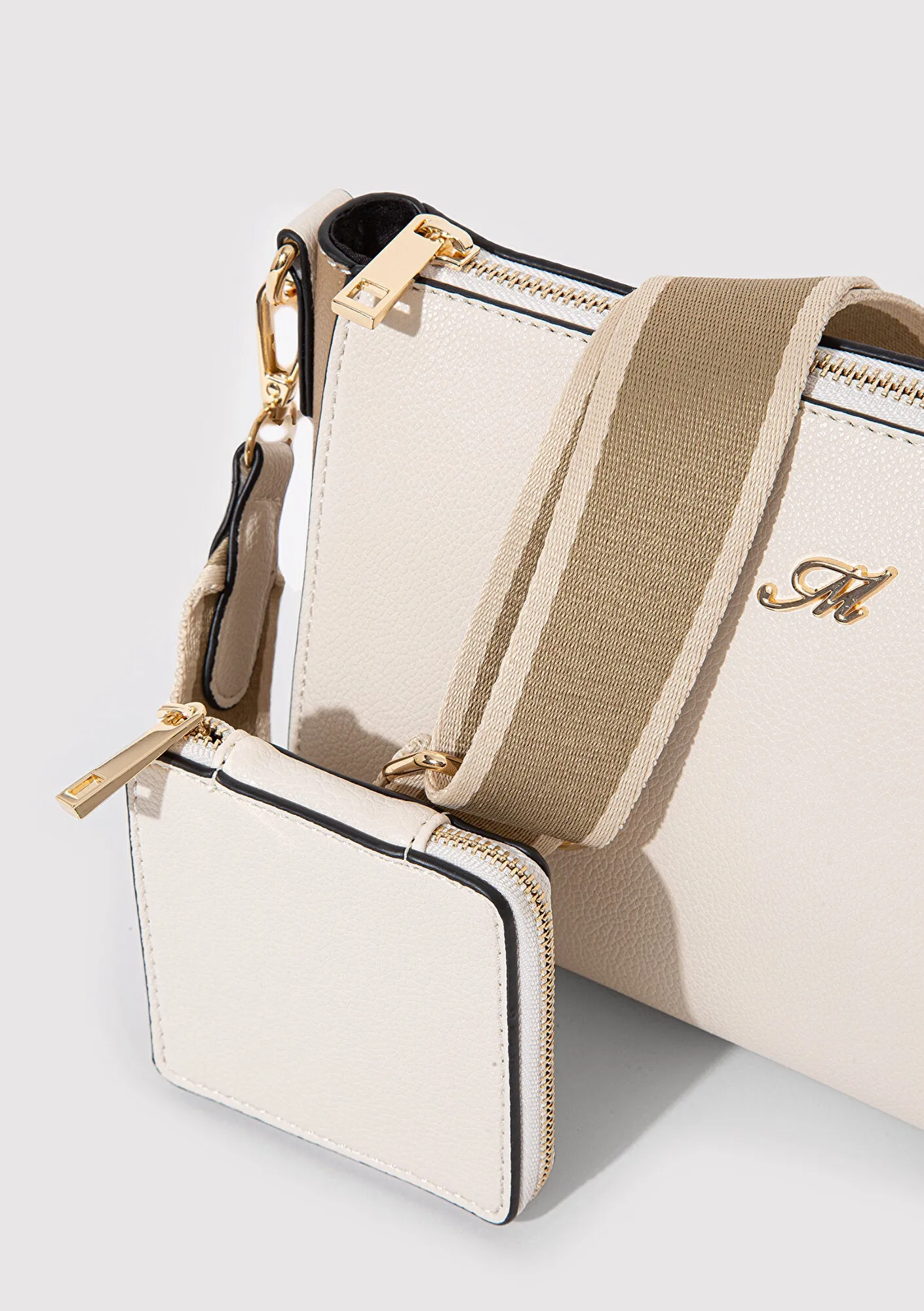 White Messenger Bag