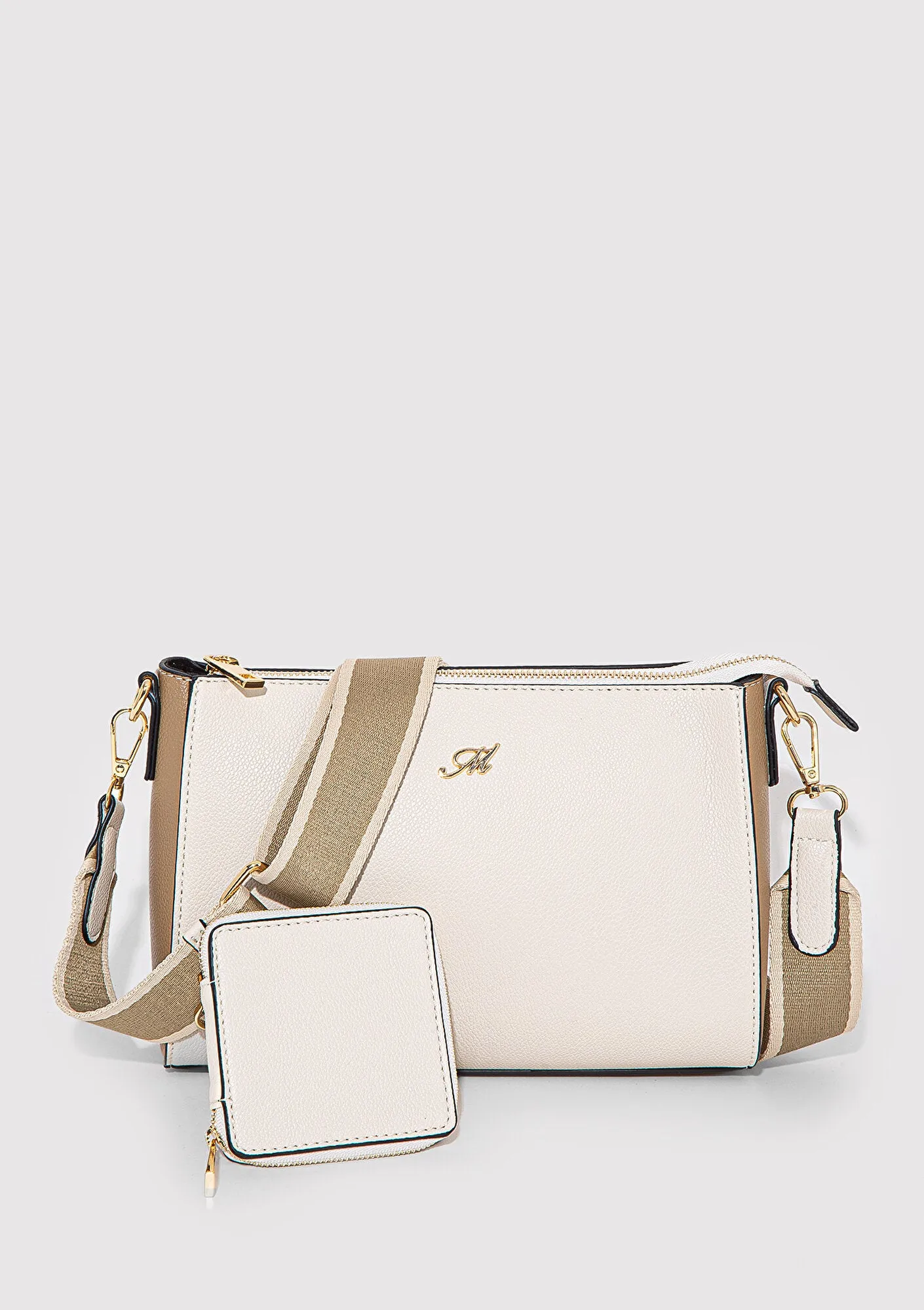 White Messenger Bag