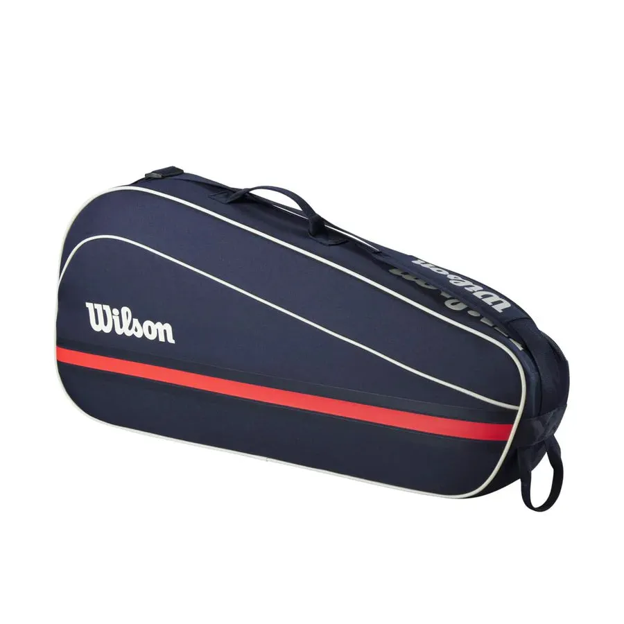 Wilson 3PK Team Racket Bag 2025 Navy