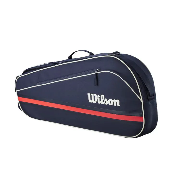 Wilson 3PK Team Racket Bag 2025 Navy