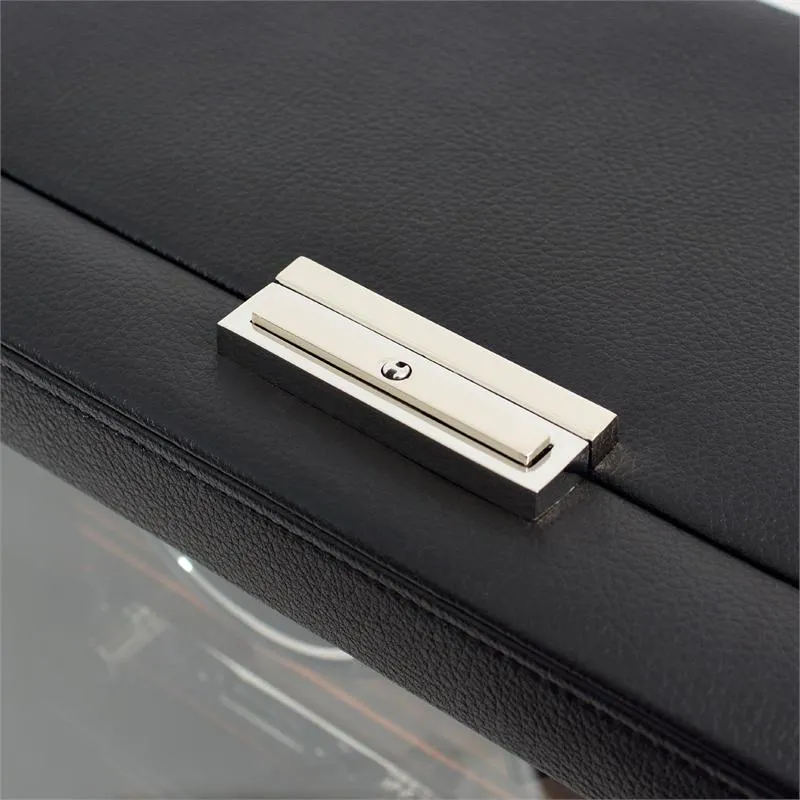 WOLF Roadster Quad Watch Winder with Cover