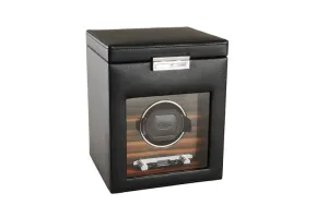 WOLF Roadster Single Watch Winder with Cover & Storage