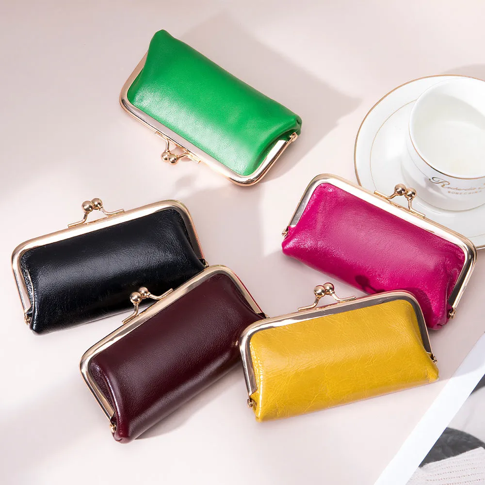 Women's Genuine Leather Creative Fashion Storage Mini Bags