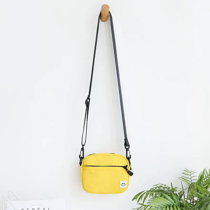 Women's Korean Style Delivery Driving Direction Slaughter Sprinkle Glaze Crossbody Bags