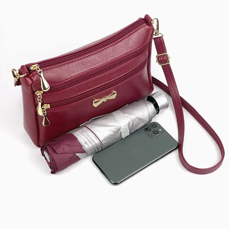Women's Stall Fashion Wide Bottom Large Capacity Shoulder Bags