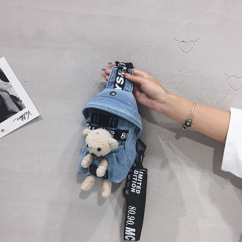 Women's Style Cartoon Lamb Bear Cow Crossbody Bags