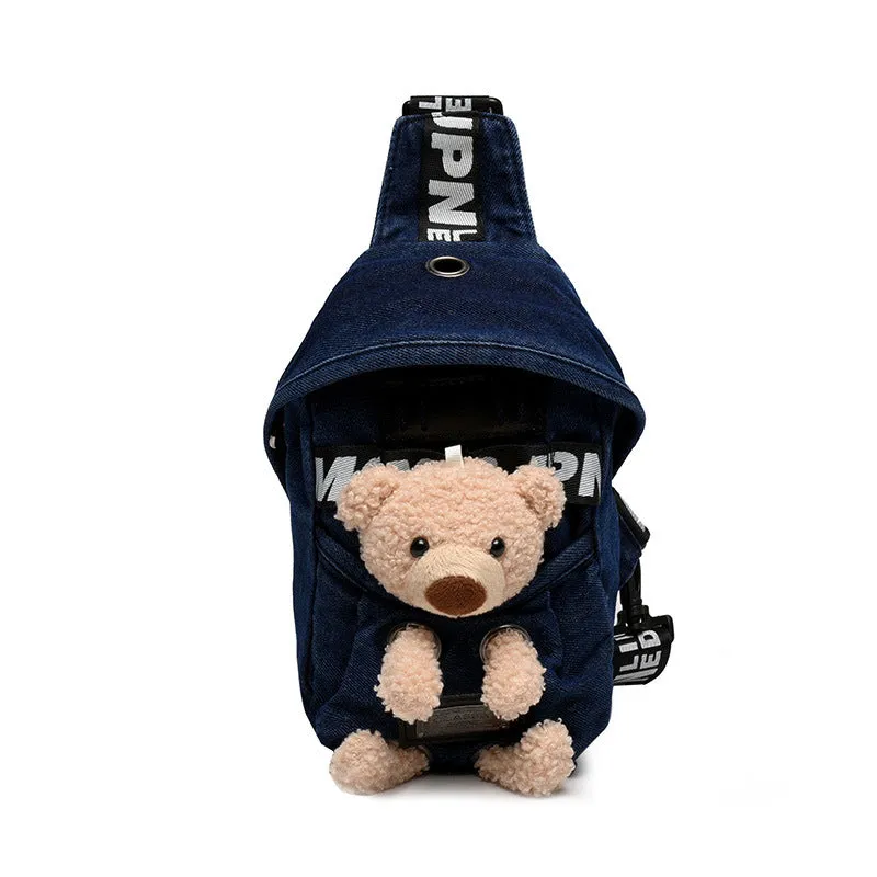 Women's Style Cartoon Lamb Bear Cow Crossbody Bags