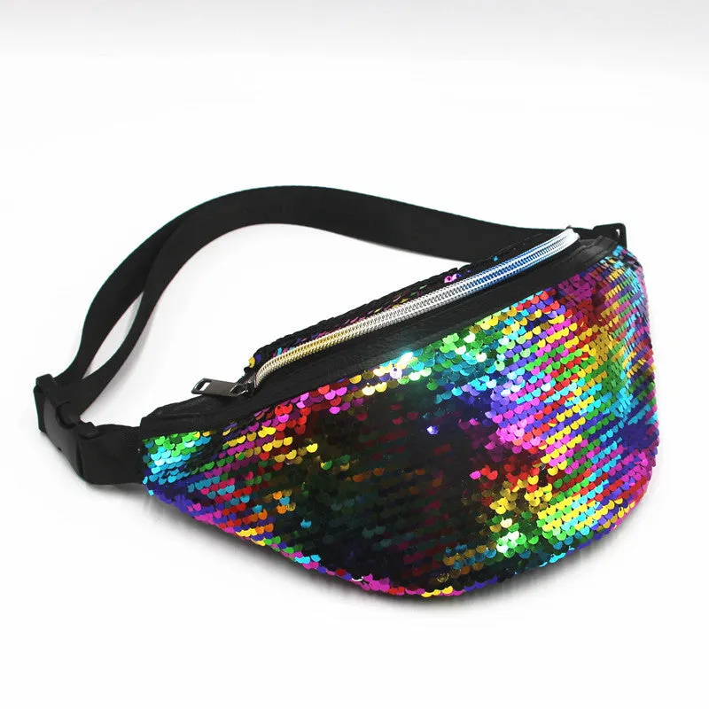 Women's Stylish Mermaid Sequined Fashion Sequin Crossbody Bags