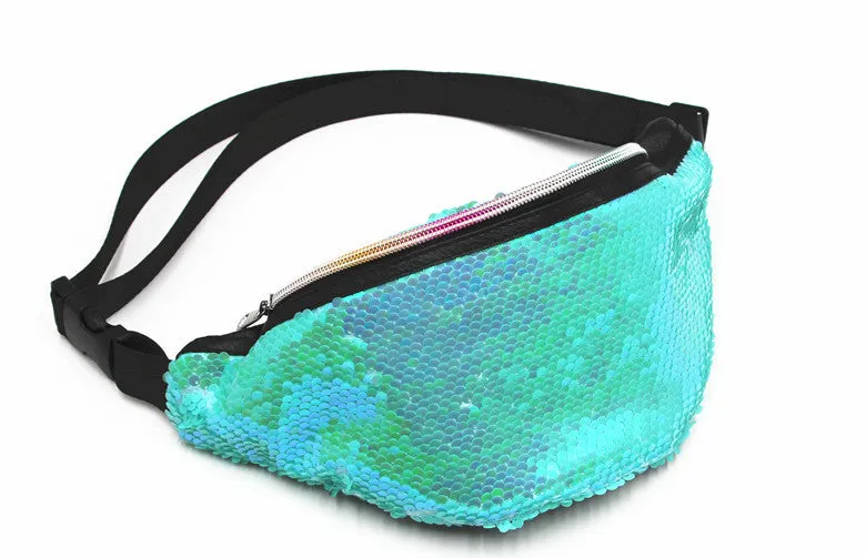 Women's Stylish Mermaid Sequined Fashion Sequin Crossbody Bags